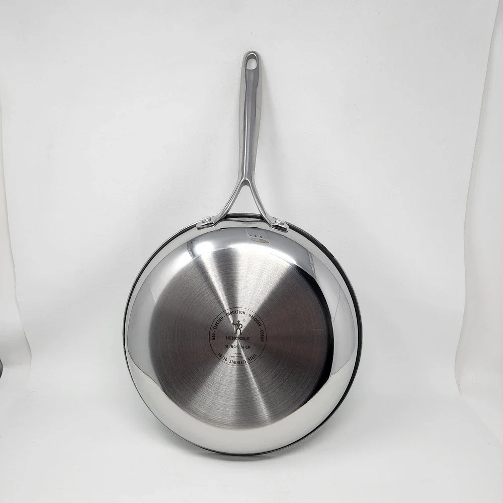 Henckels Paradigm 3-Piece Skillet Set Tri-Ply Stainless Steel 3-Layer Nonstick